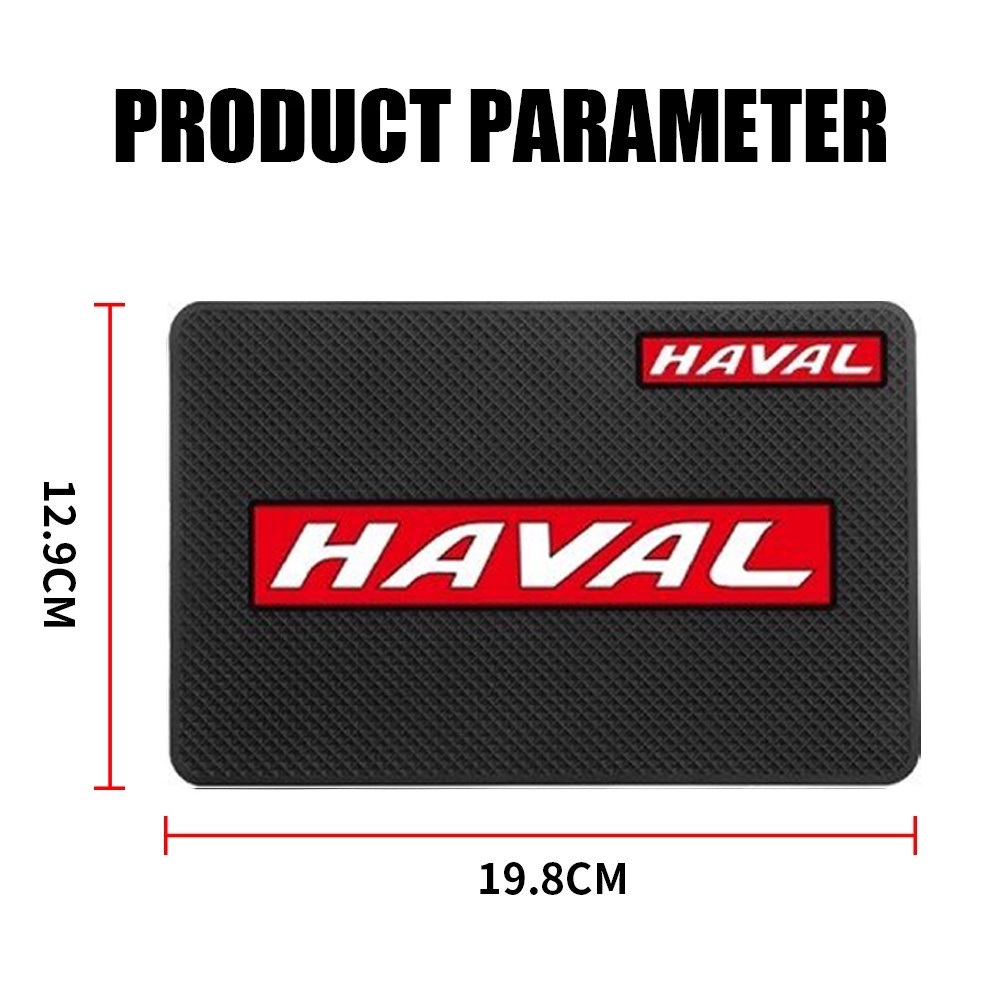 Haval 1 / 2Pcs Pad Karet Anti Slip Multifungsi Holder Handphone 2021 / 2022 / H5 / M4 / H6 / Jolion / H2 / H2s / H1 / H9