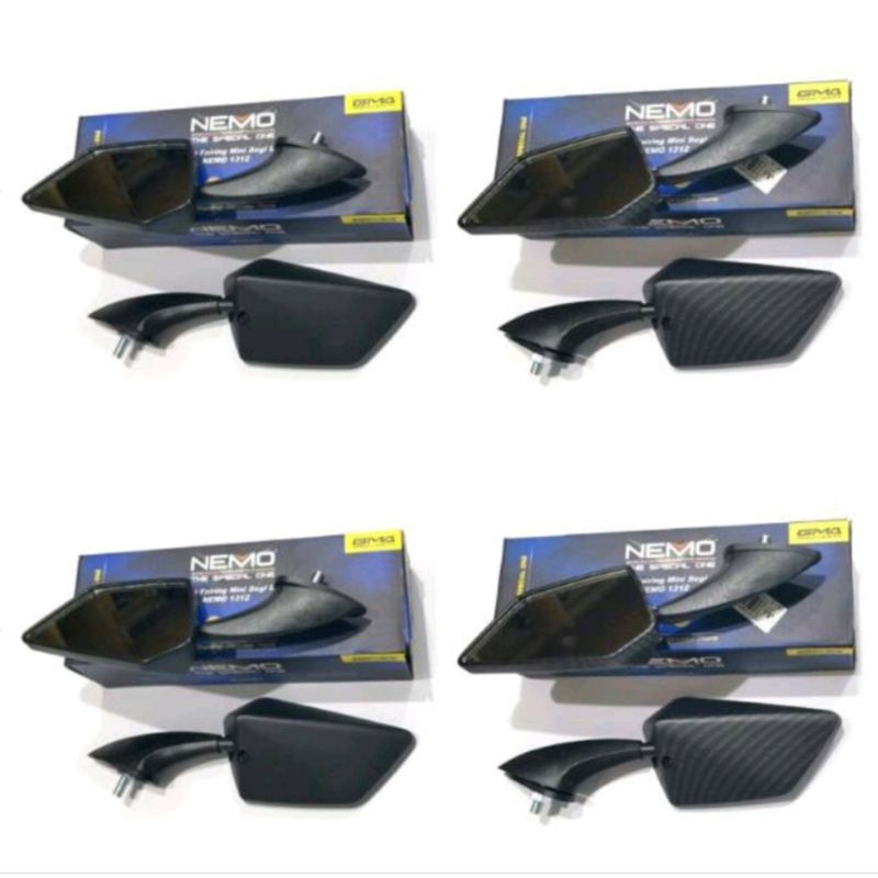 SPION FAIRING NEMO 1312 HITAM/CARBON NMAX PCX NINJA R15 V2 V3 V4