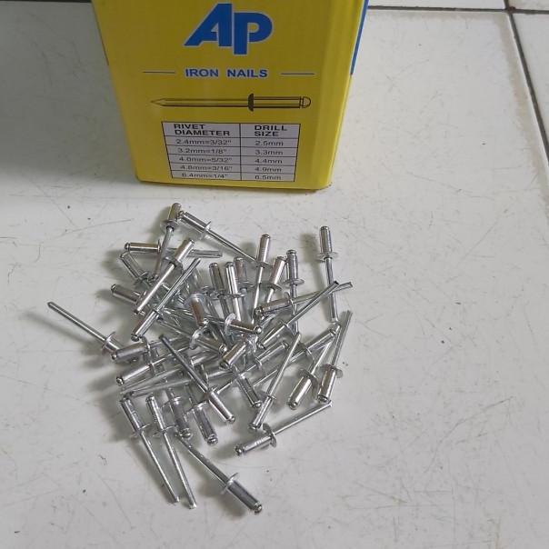 paku rivet 4x11 AP / paku rivet #540 Ap