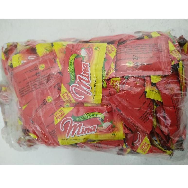 

₴ SAOS SAMBAL MINA 5gr ISI 200 PCS ゅ