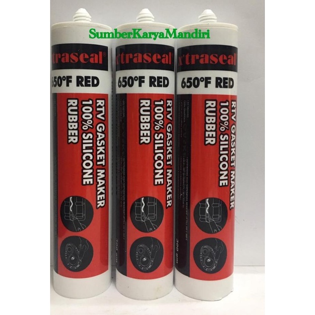 

Xtraseal Red RTV Silicone 650• F