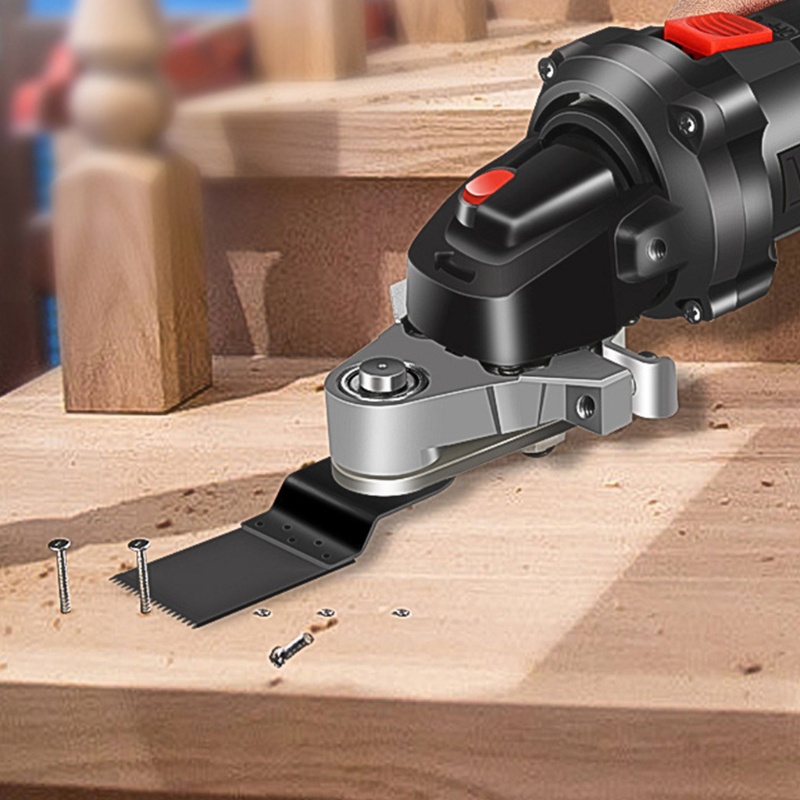 11pcs/set Adaptor Oskilasi Gerinda/ Adaptor Oskilasi Komplit Multiguna/ Adaptor Gerinda Menjadi Oskilasi