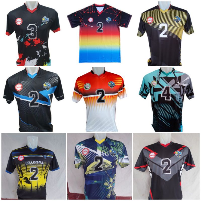 PROMO COD baju jersey voli volly cewe cowok full printing terpaporit / baju jersey voli volly full p