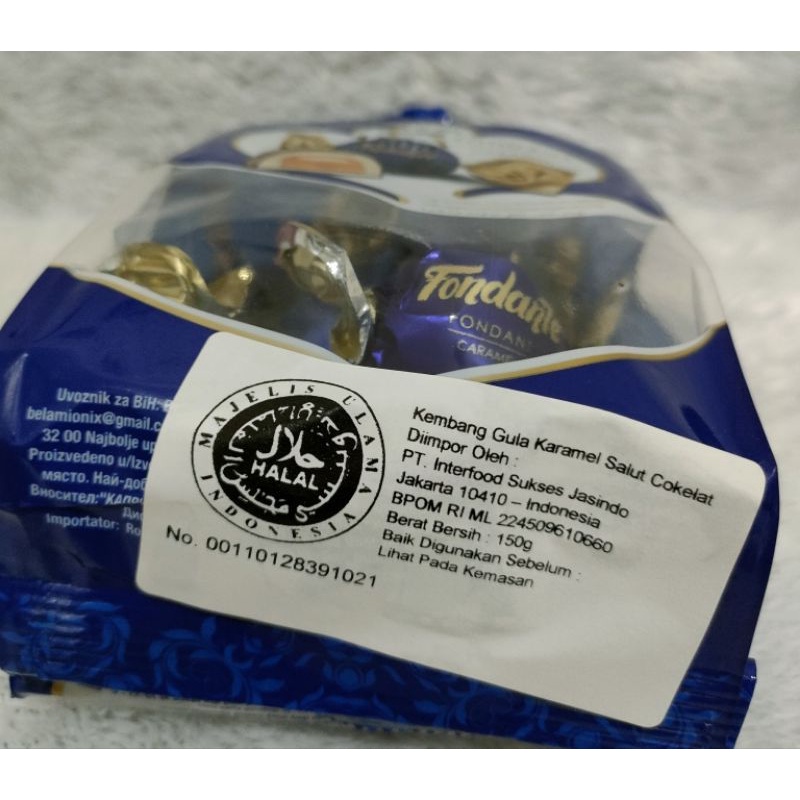 Elvan Fondante/Coklat Caramel 150 gr