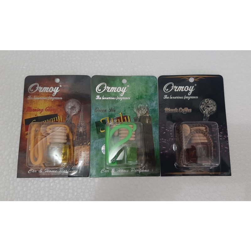 Parfum pengharum pewangi mobil ruangan merk ormoy
