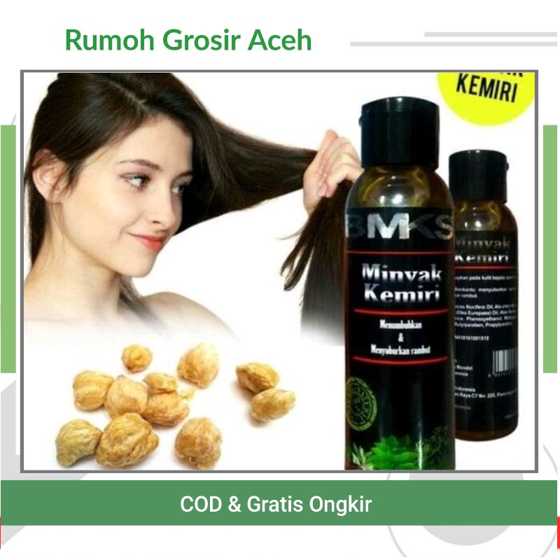 {ACEH} BMKS Minyak Kemiri Original | Minyak Kemiri Original | BMKS Kemiri Alami | Penumbuh Rambut