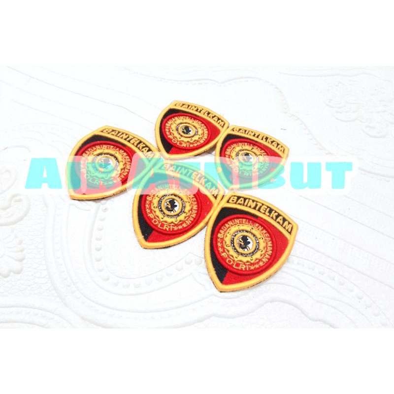 ATRIBUT PDL POLRI / BET LENGAN BA INTELKAM POLRI