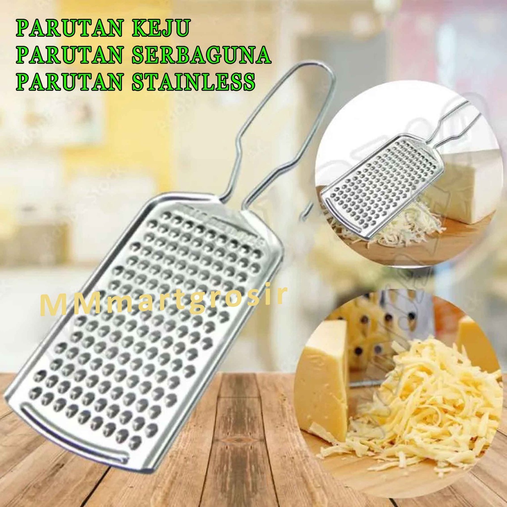 Parutan Keju / Parutan Keju Stainless / Parutan Anti Karat / Alat Parut Serbaguna