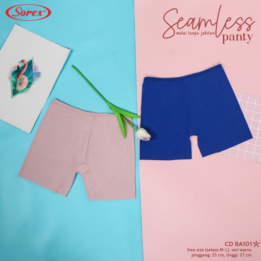 cd celana dalam short hot pants segitiga seamless sorex ba 100 dan ba 101