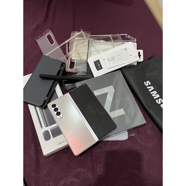 Samsung Z Fold 3 12/512 Second Fullset Ori Resmi Sein