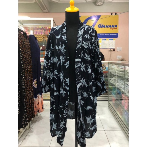 OUTER ROMPI LENGAN PANJANG BATIK PARIS