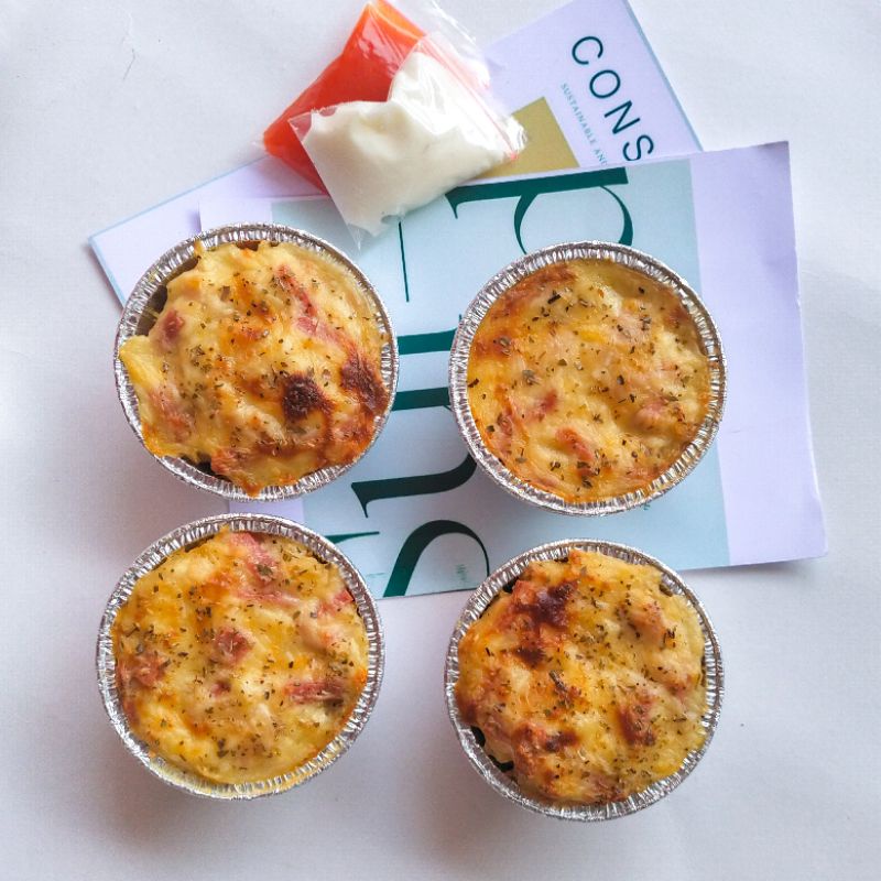 

(9x9x5) Macaroni Schotel | Cheesy Schotel Macaroni | Macaroni Keju | Schotel Panggang ( Khusus Pengiriman Instant)