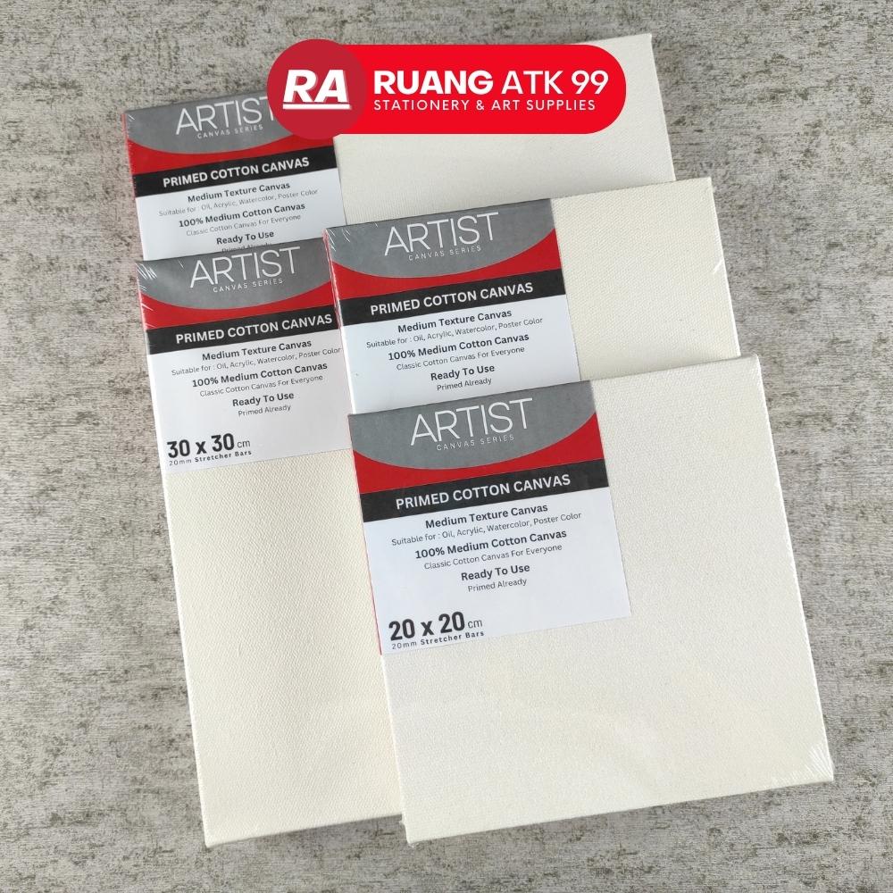 

Kanvas Lukis Premium Media Lukis Primed Cotton Canvas Siap Pakai Ukuran Besar
