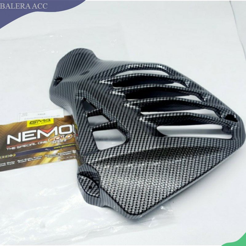 Cover Tutup Radiator Carbon Nemo Nmax 2015 - 2019