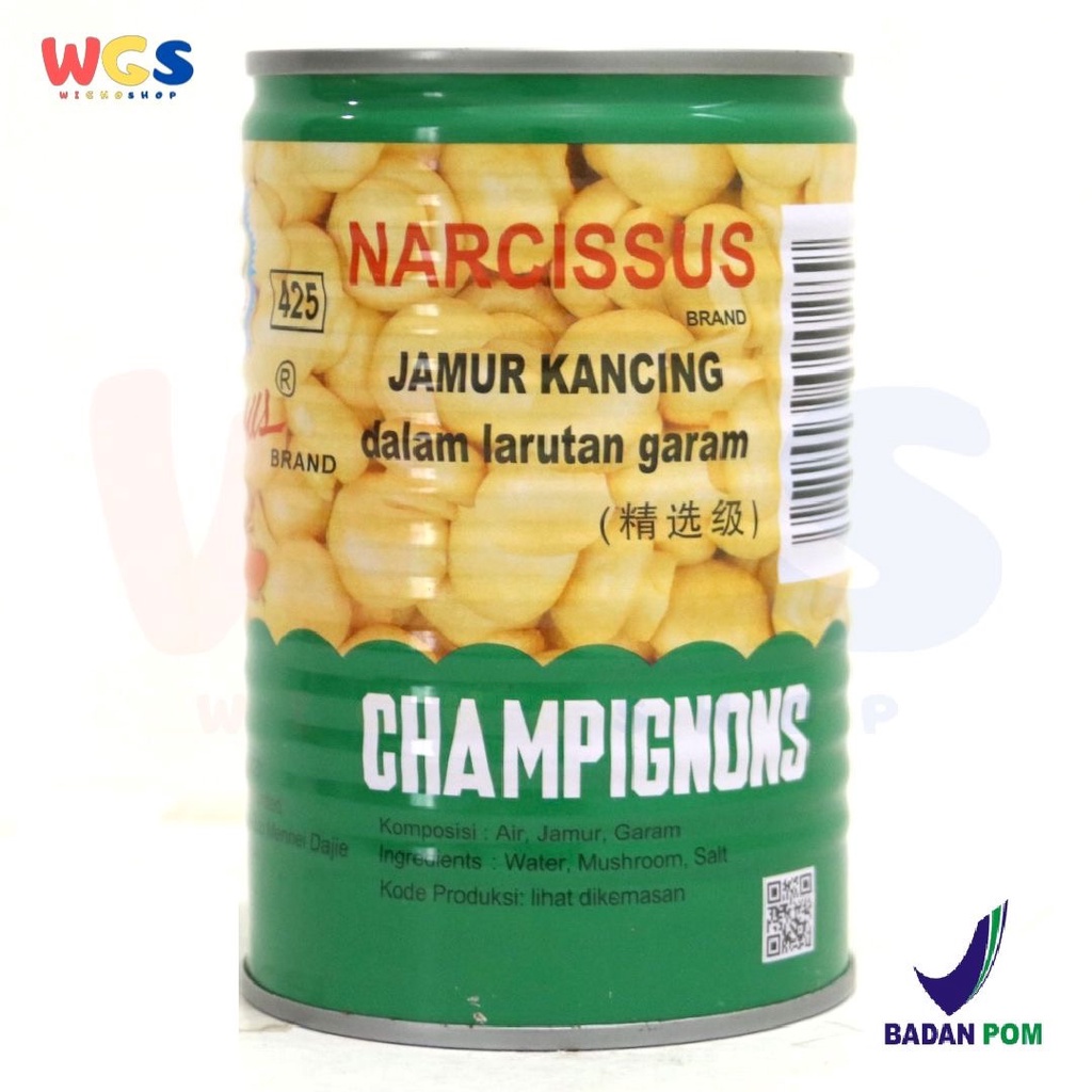 Narcissus Mushroom Champignons 425 gr - Jamur Kancing