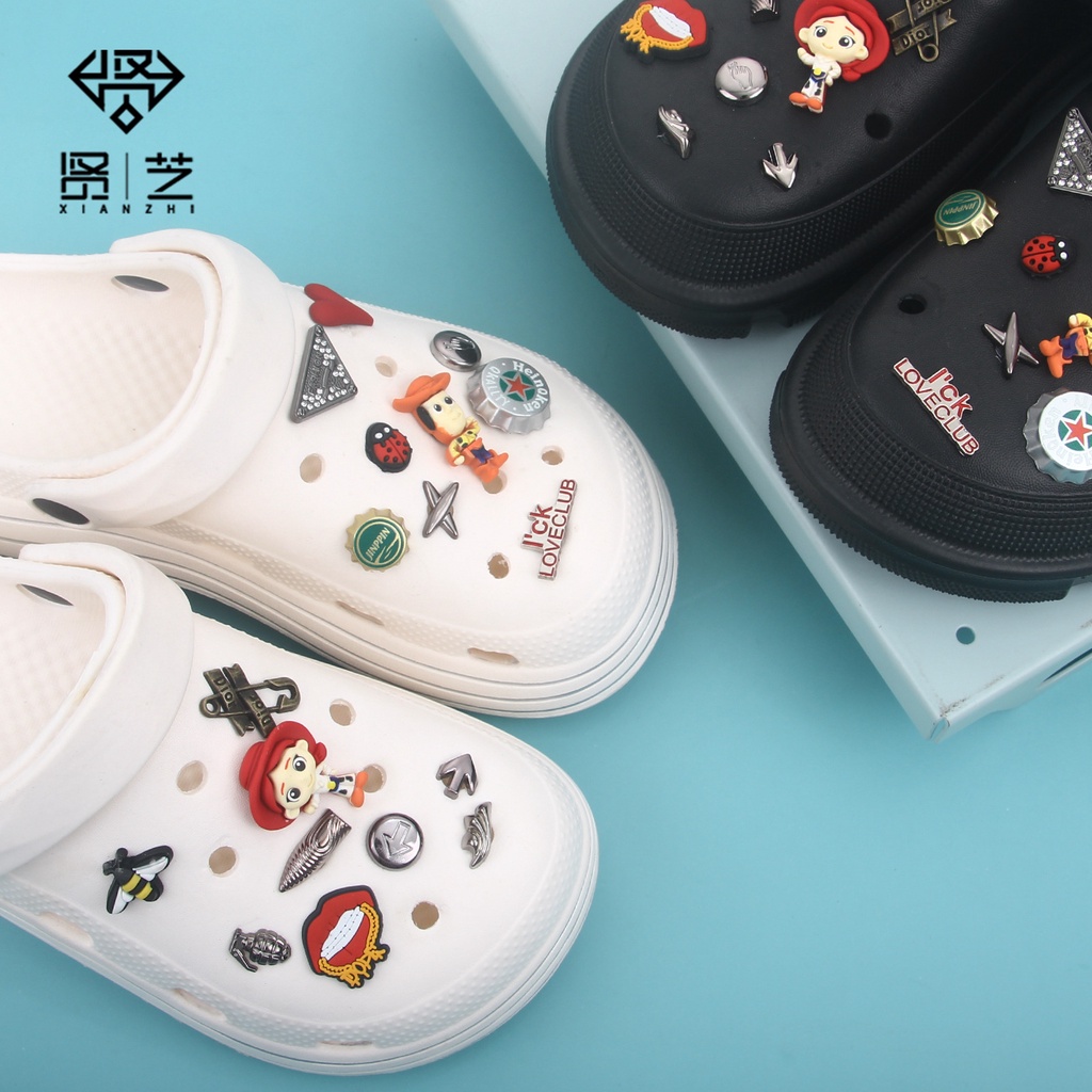 18pcs Sepatu Crocs Jibbitz Toy Story Untuk Pria / Wanita Charms | Jibbitz Untuk Crocs