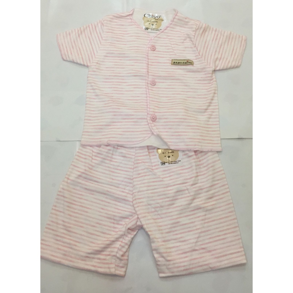 Chiyo Babywear Baju Pendek Celana Pendek - Baju Setelan Anak Perempuan