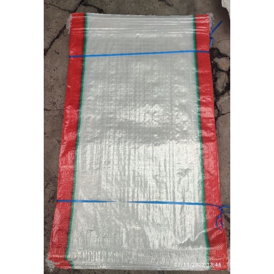 KARUNG BERAS  25 KG ISI 25 LEMBAR (POLOS TRANSPARAN)