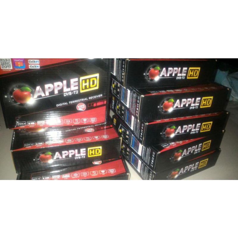STB MATRIX APPLE MERAH SET TOP BOX