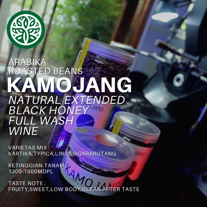 

ECOVILL COFFEE - Roasted Bean Kopi Arabika kamojang (biji/bubuk)