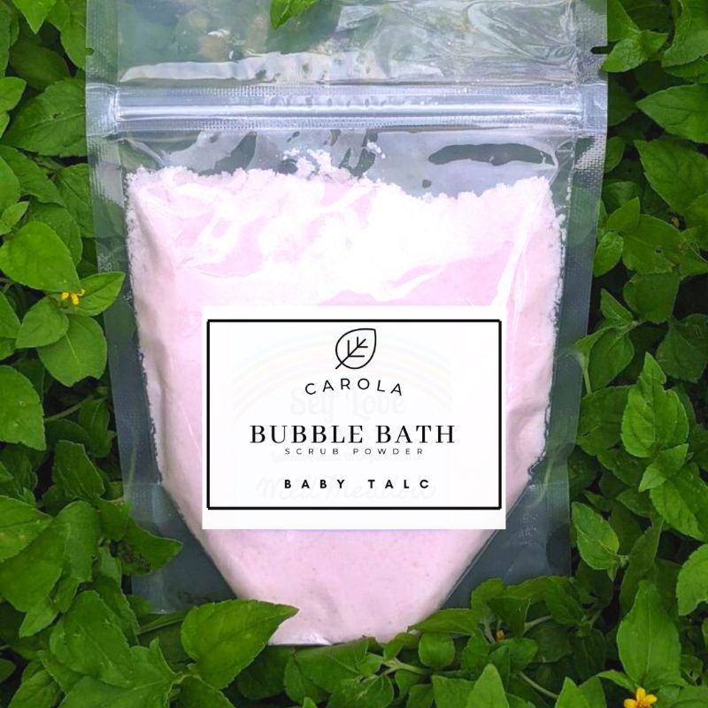 Bubble Bath Powder bubuk busa melimpah wangi aman untuk anak 100gr