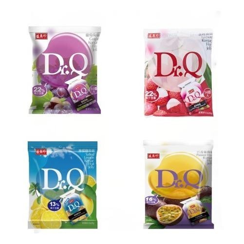 

NEW Triko Dr Q Konjac Fruit Jelly 265 Gram Snack Sehat - Grape