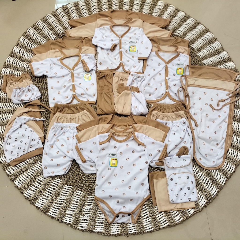 36Pcs, Paket Lahiran Setelan Baju Bayi Celana Bayi Baru Lahir Baby Newborn Gift Set - Juragan Lebak