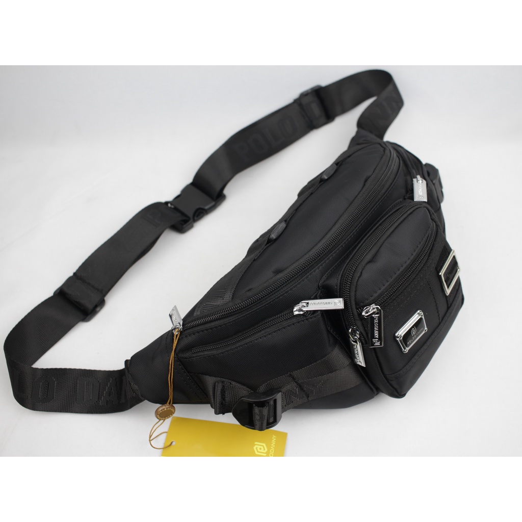 Polo Danny Original Tas Pinggang Waistbag Tas Selempang Casual Premium Sling Bag Waterproof