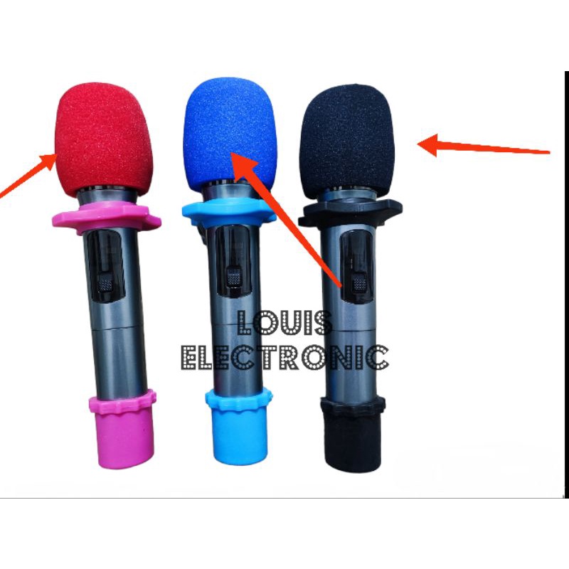 Sarung Mic Busa Mic Sarung Penutup Kepala Microphone Cover Mic ( 1 Pcs )