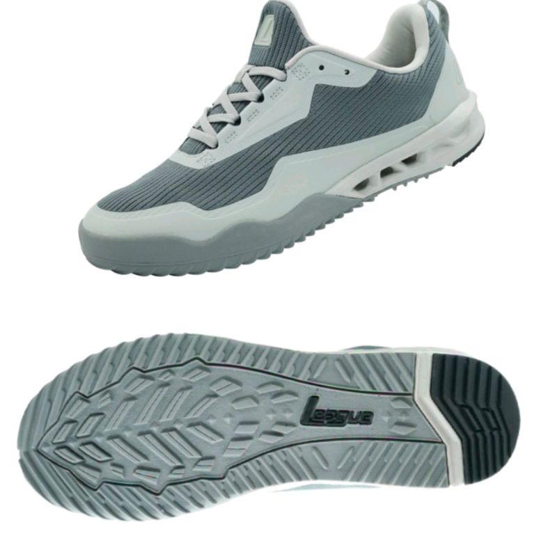 Sepatu League Outdoor Hiking Abu Magma M Unisex Pria Wanita Original