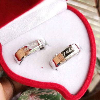 CINCIN UKIR NAMA,CINCIN COUPLE,CINCIN PERTUNANGAN