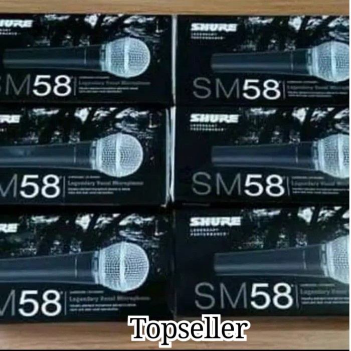 Microphone SHURE SM58 KW 1 / MIC KABEL shure SM 58 KW1