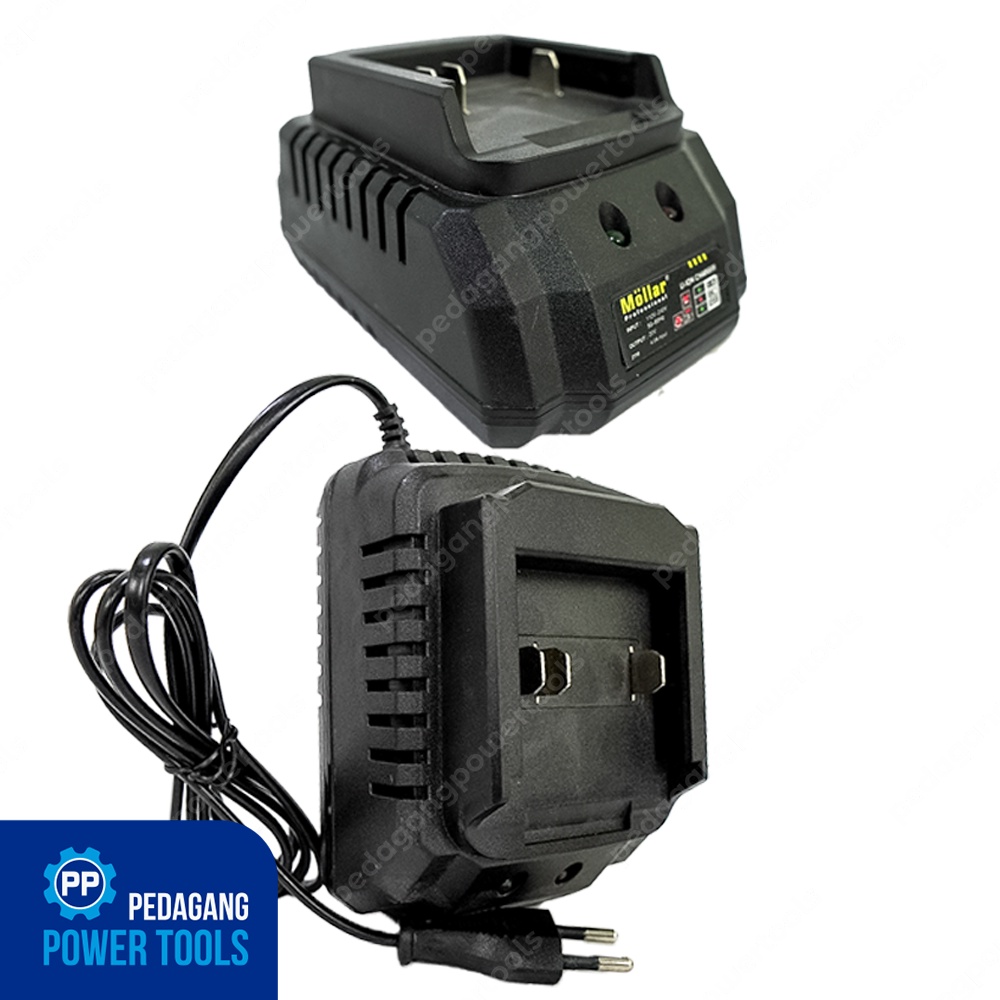 MOLLAR FAST CHARGER 20V CORDLESS ORIGINAL BATERAI CAS LITHIUM ION LXT