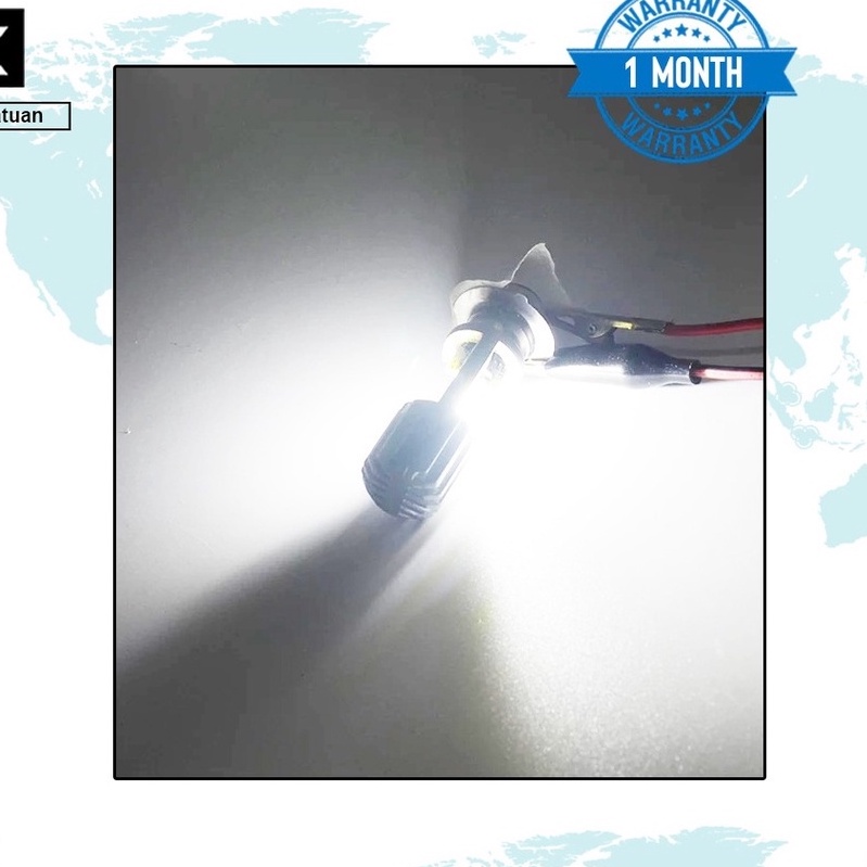 BIG SALE Lampu LED Halogen lampu led motor matic bebek led h6 putih lampu led putih h6 gepeng ac/dc