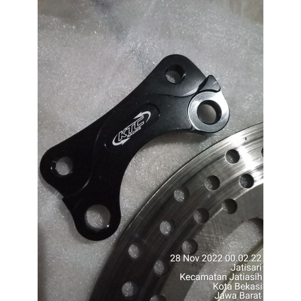 Disc Cakram Kawahara 260mm Floating 2ndBreket KTC Racing (Baru) buat kaliper dan bottom shock standa