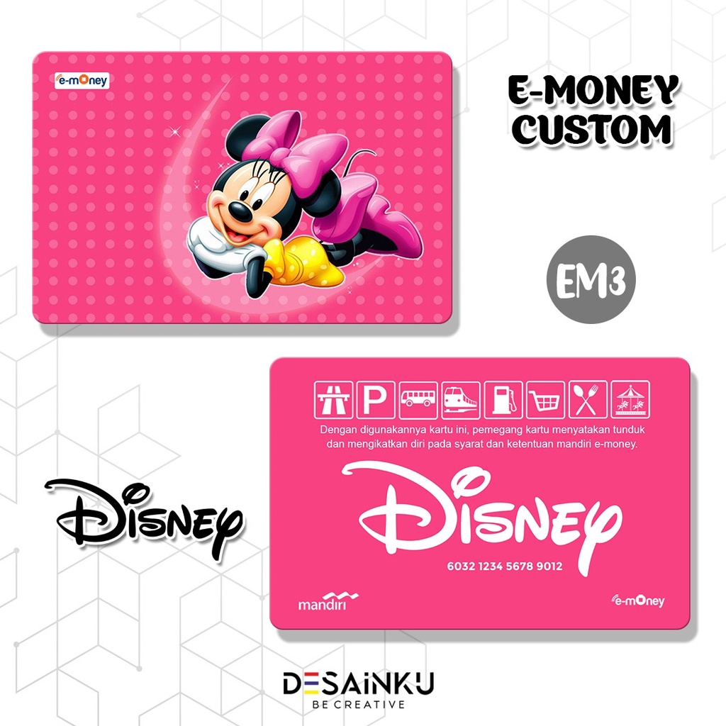 EMONEY DISNEY / MICKEY MOUSE / TAPCASH / FLAZZ / BRIZZI