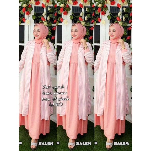 Set Inner+Outer Matt Cotton Linen premium