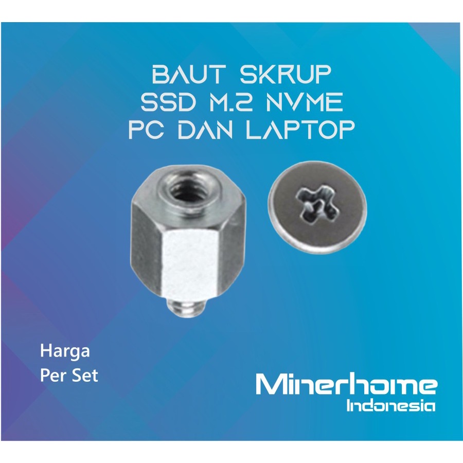 Baut Skrup SSD M.2 NVME PC Laptop
