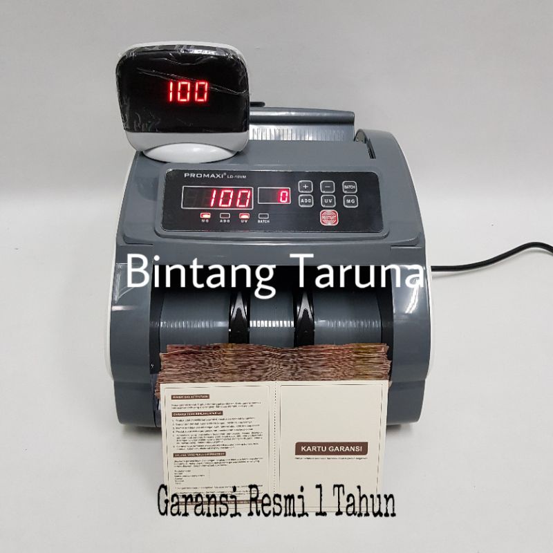 Mesin Penghitung Uang Promaxi LD10VM Bill Counter Promaxi LD10VM