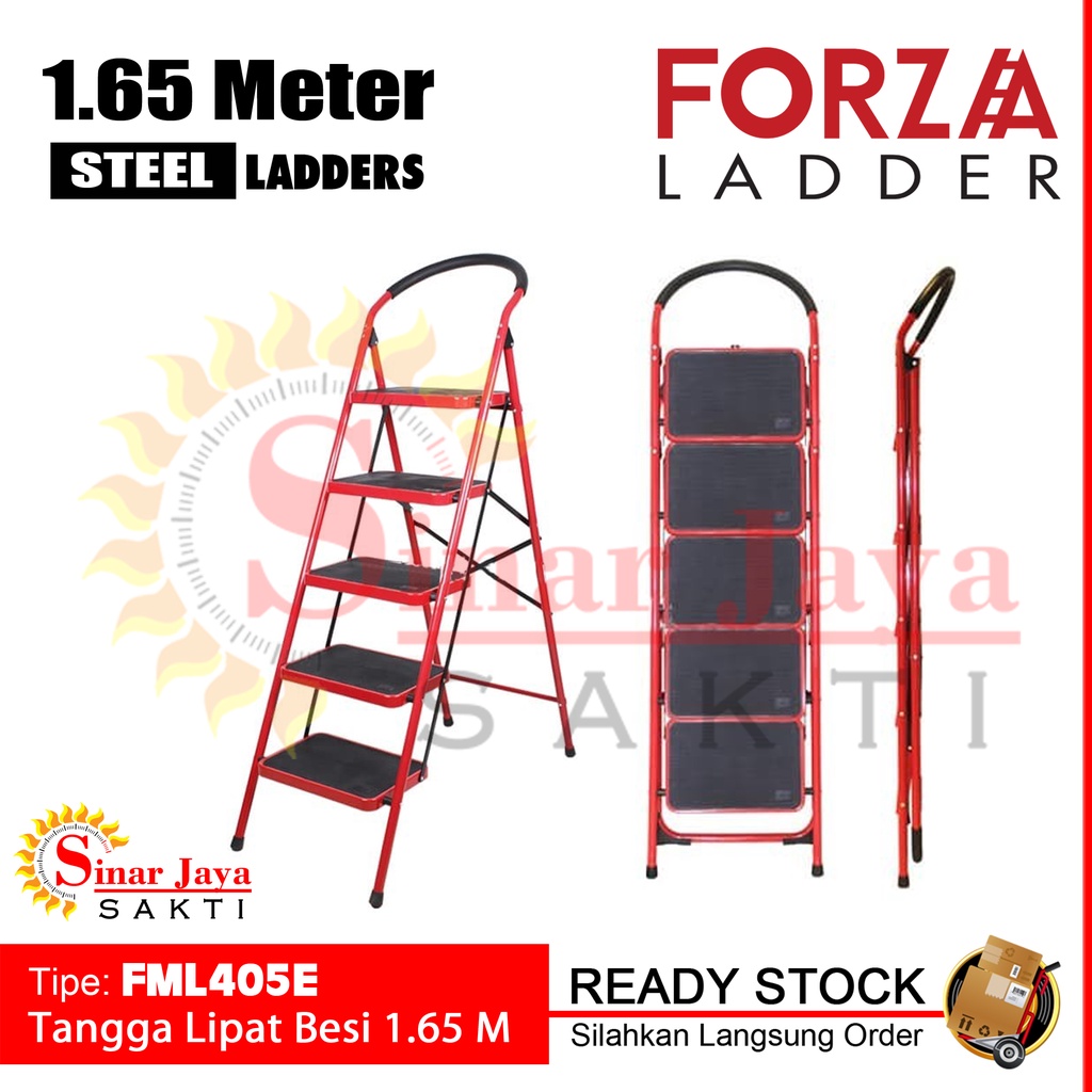 Jual Tangga Lipat Step Meter Forza Fml E Tangga Duduk Besi