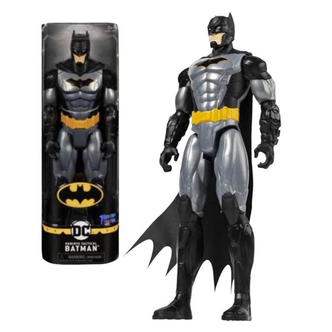 Mainan Action Figure DC REBIRTH TACTICAL BATMAN 30 Cm Spin Master Toy