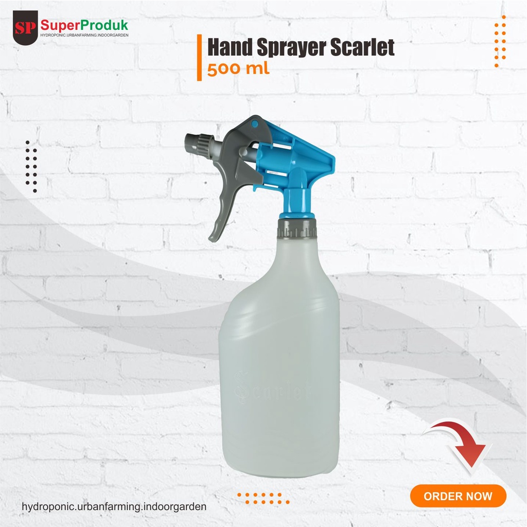 Hand Sprayer 500ml Scarlet