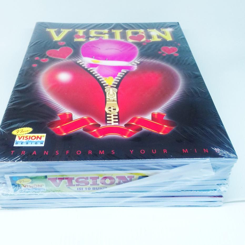 

⇩ [PAK] BUKU TULIS VISION 58 LEMBAR (10 PCS) ➴