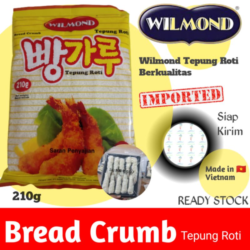 

Tepung Roti Wilmond / Wilmond Bread Crumb ; 210g