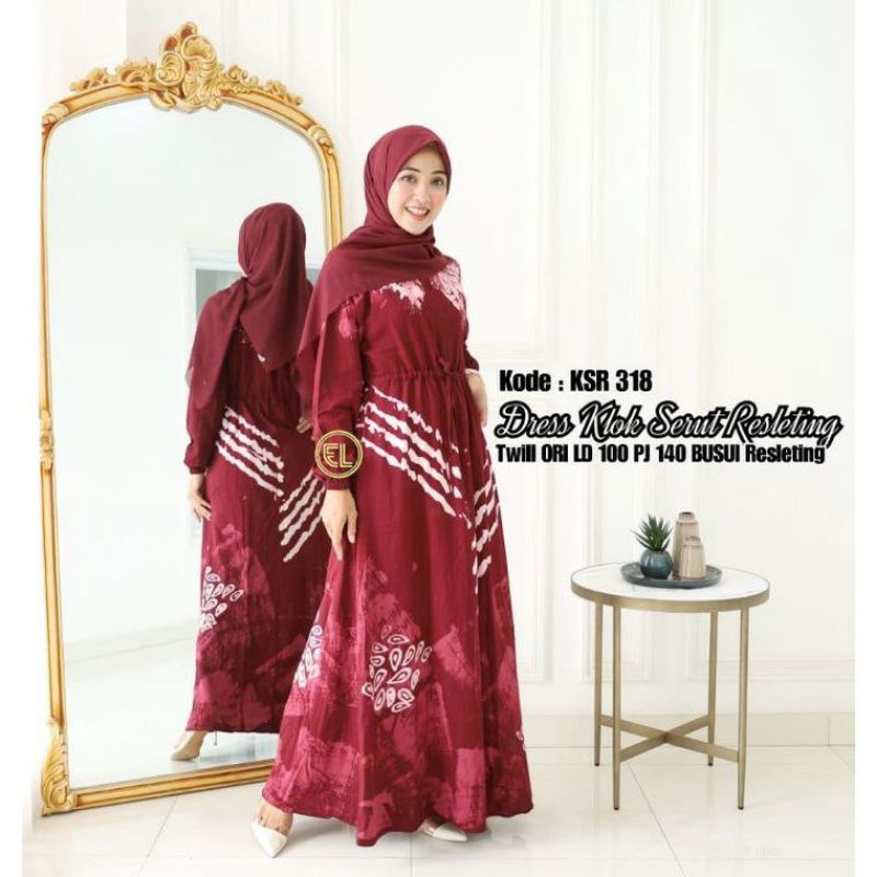 Gamis twill ori by elzhaf