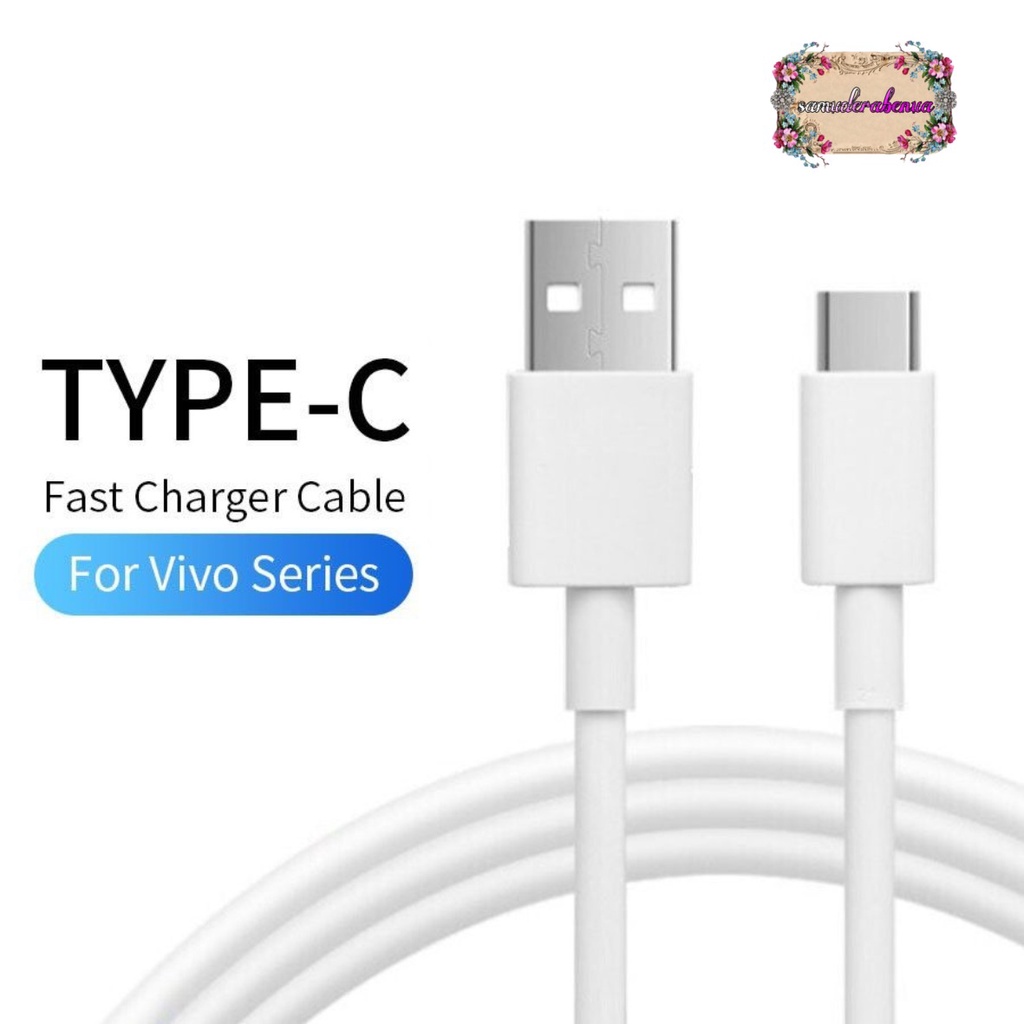 Kabel Data VIVO TYPE-C Cable Data Original Cabutan 1M Fast Charging SB4493