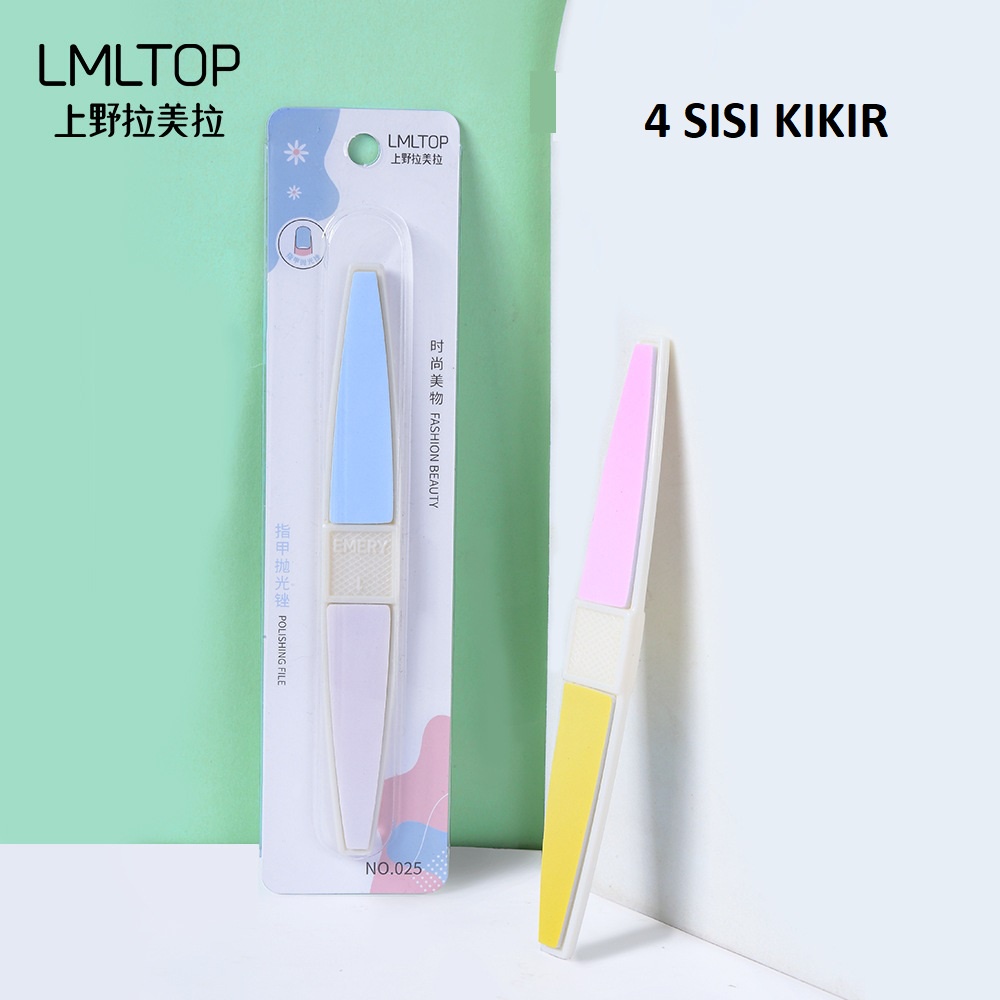 NAIL POLISH 4 SISI PREMIUM ALAT KIKIR KUKU MERAPIHKAN SISI KUKU