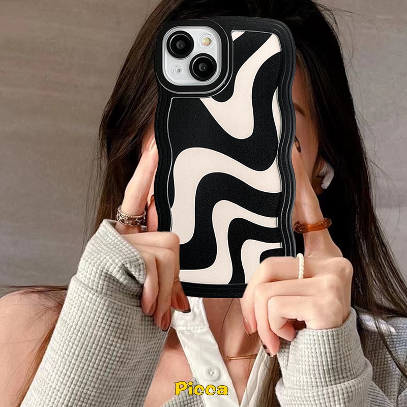 Soft Case Motif Zebra Untuk OPPO A16 A15 A12 A57 2022 A95 A76 A54 A16K A7 A55 A96 A15s A16s A74 A1K A53 A9 A53 A5 A96 A16E 6 A15s A16E Cover Penutup Mesin Cuci