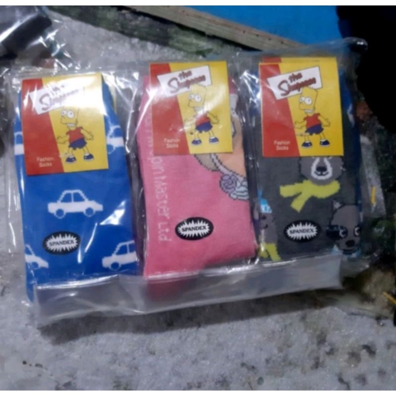 OBRAL ( 12 PASANG ) kaos kaki anak Tk-sd motif lucu&quot; panjang