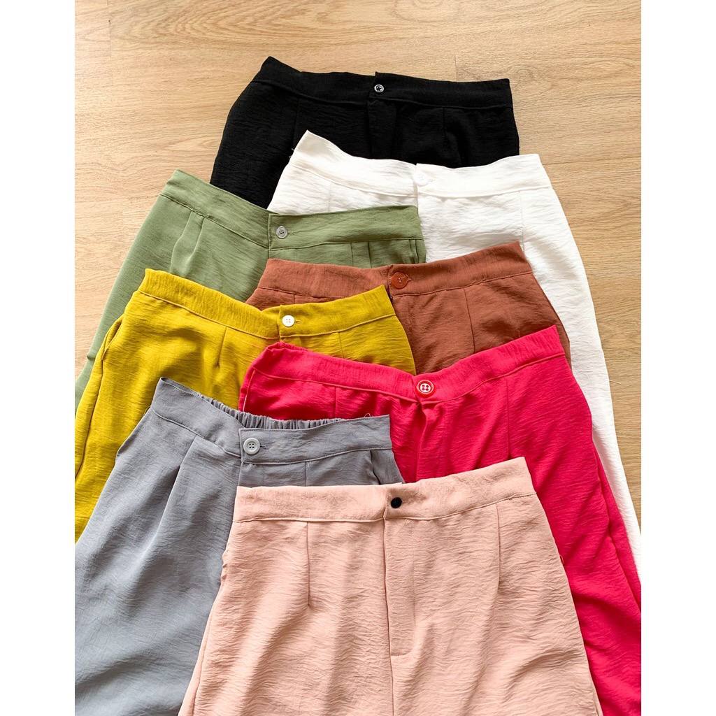 KULOT CRINKLE HIGHWAIST / KULOT CRINKLE / KULOT JUMBO CRINKLE / KULOT HIGHWAIST KANCING